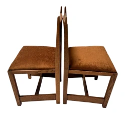 Two Art Deco Modernist Side Chairs by Hendrik Wouda for Pander, 1924